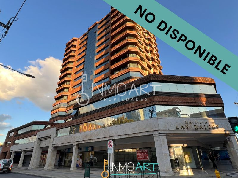 NO DISPONIBLE  departamento en Edificio Las Raíces, bello esquina bulnes, centro de Temuco.